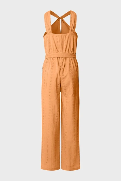 Жіночий помаранчевий комбінезон EDITH Pepe Jeans M PL230514 - Фото 6 Жіночий помаранчевий комбінезон EDITH Pepe Jeans M PL230514 - изображение 6