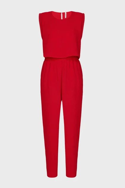 Жіночий червоний комбінезон JULIA Pepe Jeans S PL230384 - изображение 5