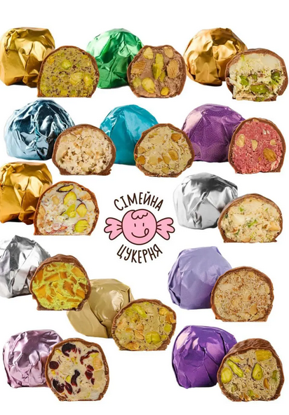 Шоколадные конфеты Lux Choco «Ассорти» 500 г набор премиальных восточных сладостей - изображение 4