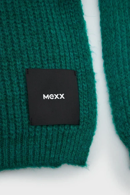 Жіночий зелений шарф Mexx OS CB0116036W - изображение 3