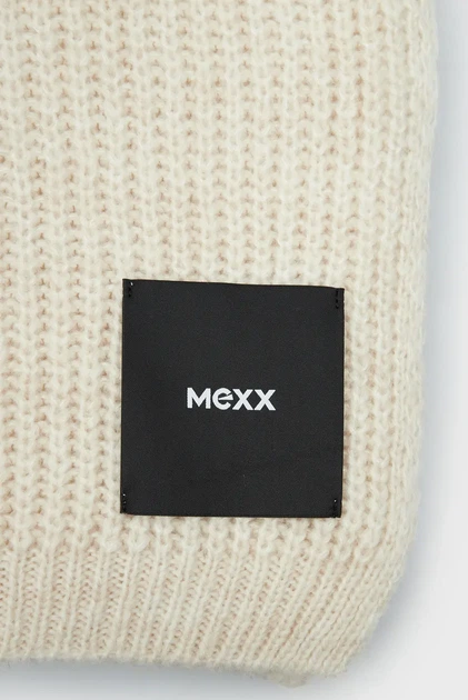 Жіночий білий шарф Mexx OS CB0116036W - изображение 3
