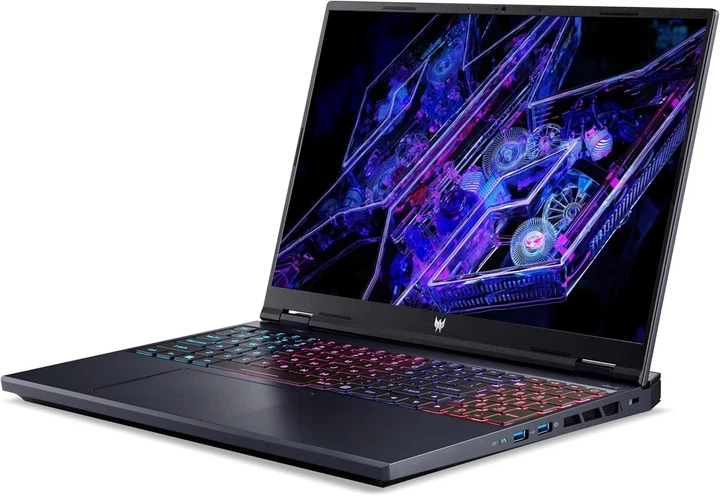 Ноутбук 16" Acer Predator Helios Neo 16 Gaming (PHN16-72-91W2) Intel Core i9-14900HX RAM 32GB SSD 1TB GeForce RTX 4070 Win11 Алюминиевый корпус (UKR) - изображение 3