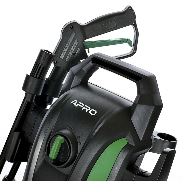 Мийка високого тиску APRO PWH-1400, 1400Вт, ном.5.5 л/хв, макс. 6.8 л/хв, 70-110 бар (894700) - изображение 8