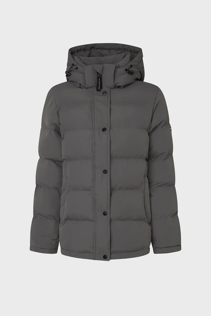 Жіноча сера куртка Pepe Jeans XS PL402438 - Фото 5 Жіноча сера куртка Pepe Jeans XS PL402438 - зображення 5