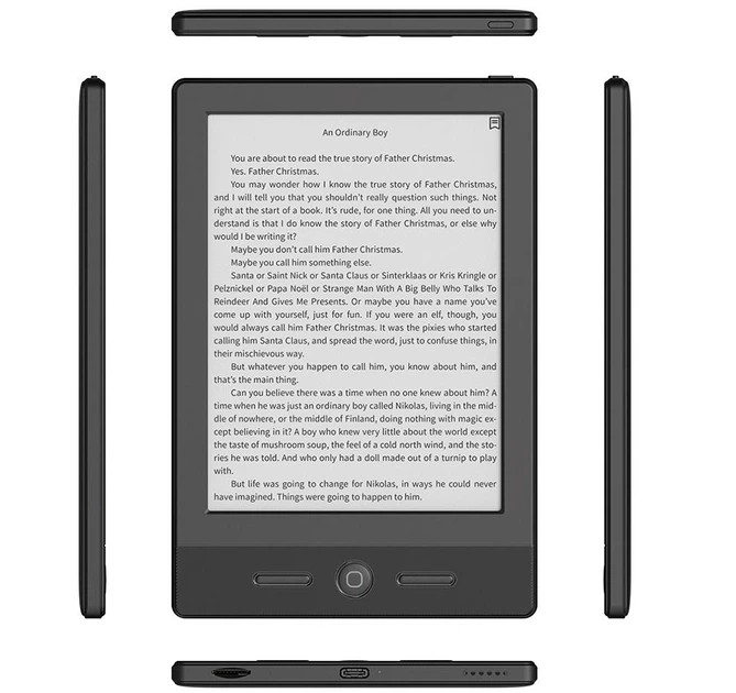 Электронная книга Top Joy E605 на Андроид 6" с кнопками и подсветкой теплая/холодная. Обложка в к-те - изображение 9