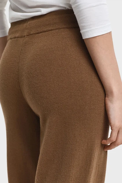 Жіночі бежеві штани SUPERFINE Gant S 4150309 - Фото 7 Жіночі бежеві штани SUPERFINE Gant S 4150309 - зображення 7
