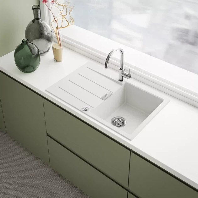 Кухонна мийка Franke S2D 611-78 XL 143.0621.335 чорний - зображення 6