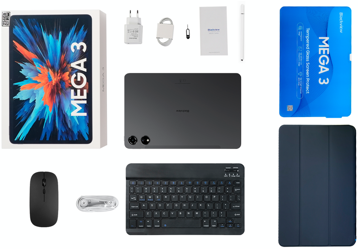 Tablet Blackview Mega 3 SET LTE 12.1" 12/256GB Space Grey (MEGA 3_SG) - obraz 9