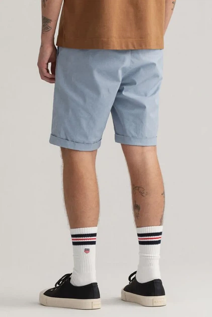 Чоловічі блакитні шорти ALLISTER SUNFADED Gant 30 205043 - изображение 3