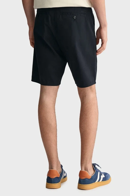Чоловічі чорні шорти RELAXED Gant 31 205074 - изображение 3