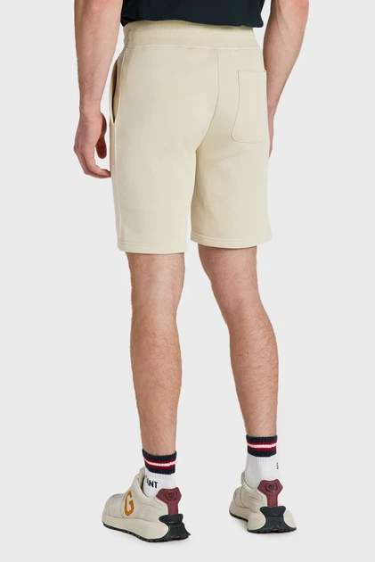 Чоловічі бежеві шорти REG SHIELD SWEAT Gant XL 2009027 - зображення 3