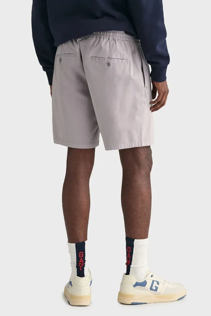 Чоловічі сірі шорти DRAWSTRING LOGO Gant XL 205075 - изображение 3