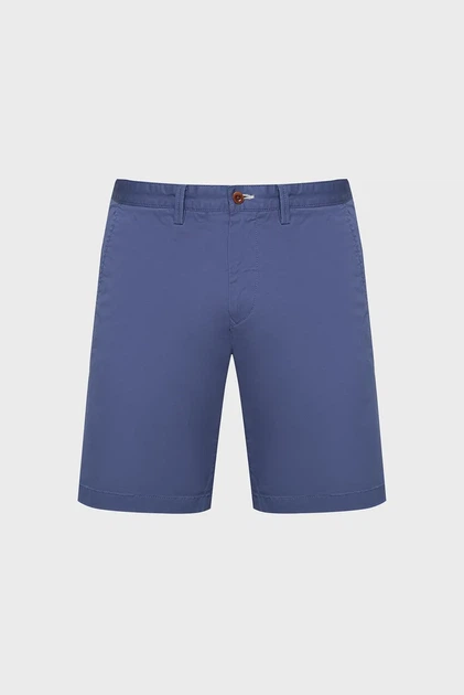 Чоловічі темно-сині шорти SLIM TWILL SHORTS Gant 34 205067 - Фото 1 Чоловічі темно-сині шорти SLIM TWILL SHORTS Gant 34 205067 - изображение 1