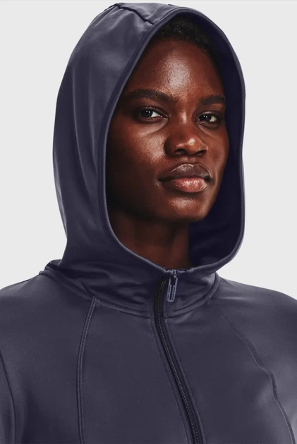 Жіноче сіре худі UA Meridian CW Jacket Under Armour XS 1373963-558 - изображение 2