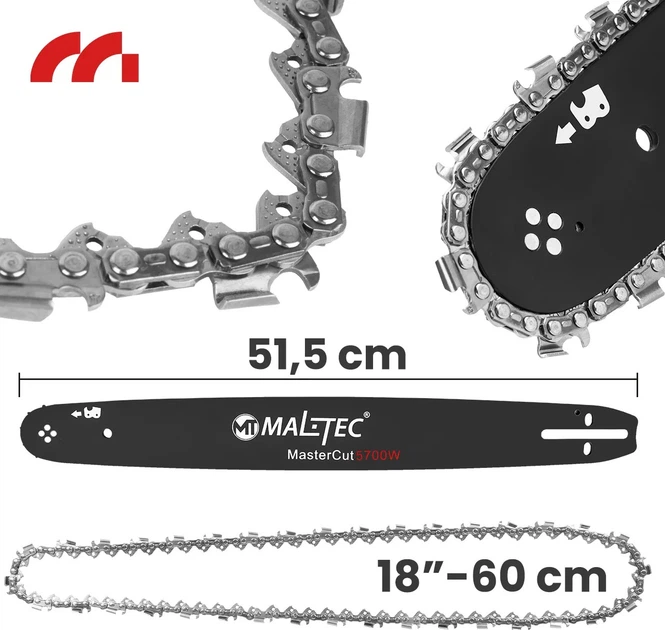 Комплект аксесуарів для пилки MalTec MasterCut5700W (112314) - зображення 2