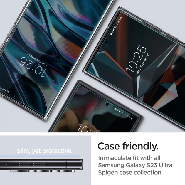 Защитная пленка Spigen Neo Flex (2 pack) для Samsung Galaxy S23 Ultra Clear (AFL05943) - изображение 8