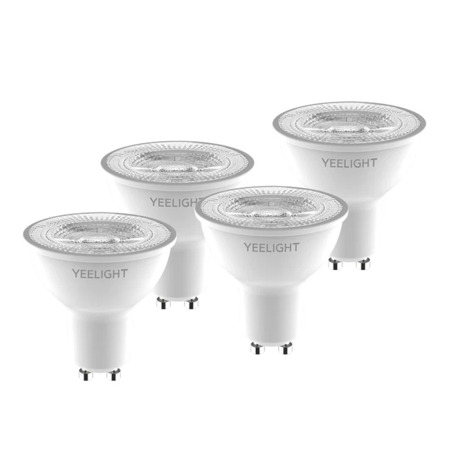 Умная лампочка Yeelight W1 GU10 (Dimmable) (4 pack) (YLDP004-4pcs) - Фото 2 Умная лампочка Yeelight W1 GU10 (Dimmable) (4 pack) (YLDP004-4pcs) - изображение 2
