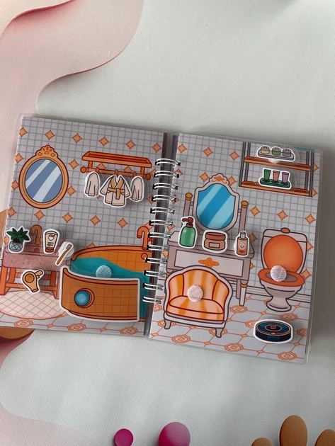 Toca Boca «Топ Зірка» — книжечка на липучках - зображення 3