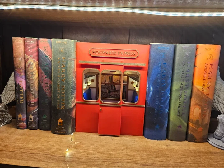 Книжкова вставка-нічник Hogwarts Express. Aivory - изображение 2