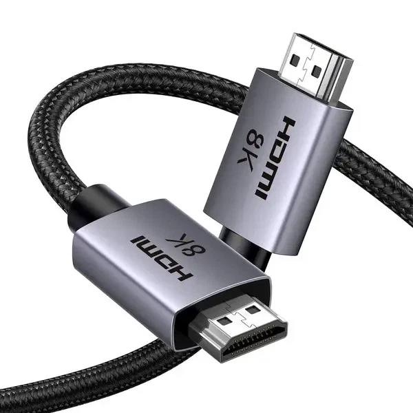 HDMI кабель UGREEN HD153 8K/4K 60Hz 2 м - высокоскоростной кабель для телевизора, ПК, монитора, приставки - Фото 1 HDMI кабель UGREEN HD153 8K/4K 60Hz 2 м - высокоскоростной кабель для телевизора, ПК, монитора, приставки - изображение 1
