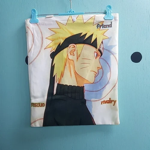 Шоппер эко-сумка Наруто и Саске Naruto Sasuke Uchiha 36 х 33 см двухсторонний - Фото 4 Шоппер эко-сумка Наруто и Саске Naruto Sasuke Uchiha 36 х 33 см двухсторонний - изображение 4