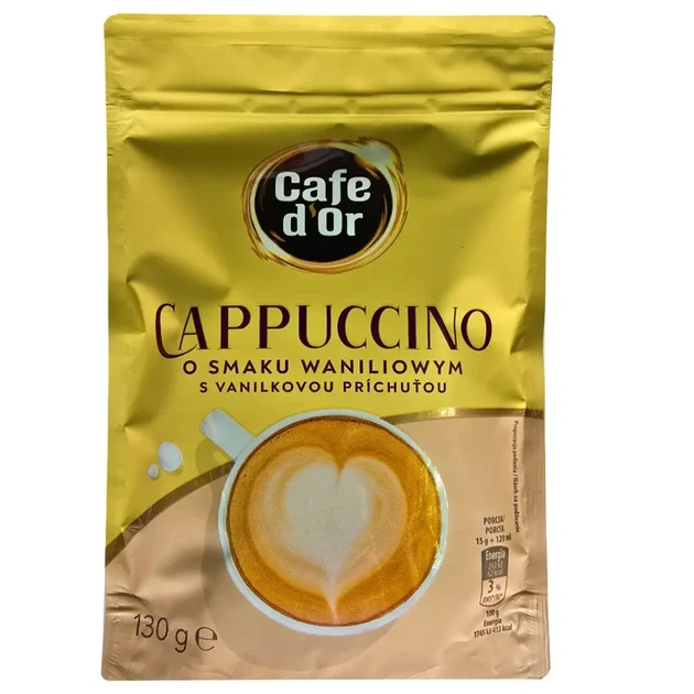 Капучино Cafe d’Or Cappuccino с ванилью 130 г - изображение 2