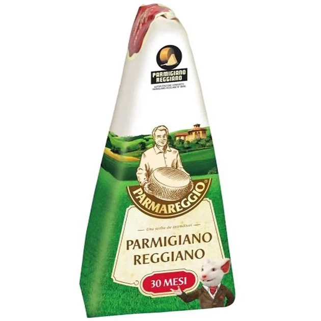 Сыр твердый пармезан Parmareggio Parmigiano Reggiano 30 месяцев 150 г - Фото 2 Сыр твердый пармезан Parmareggio Parmigiano Reggiano 30 месяцев 150 г - изображение 2