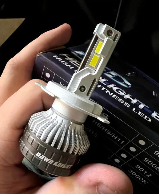 Автомобільні LED-лампи DawnKnight K9C PRO H4 130W 6000k з обманкою (Canbus) - зображення 3
