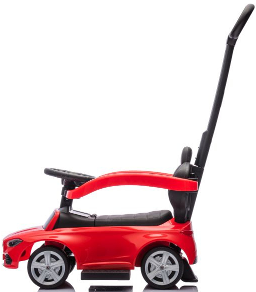 Толокар дитячий LEAN Toys Mercedes 3в1 з ручкою Червоний (5905991061267) - зображення 4