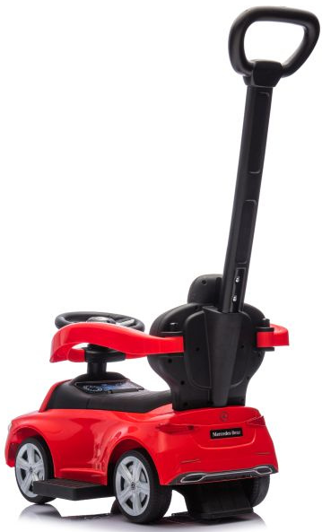 Толокар дитячий LEAN Toys Mercedes 3в1 з ручкою Червоний (5905991061267) - зображення 5