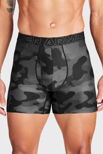 Чоловічі боксери (3 шт) UA Perf Tech Nov 6in Under Armour SM 1383879-001 - зображення 2