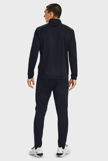 Чоловічий чорний спортивний костюм (кофта, штани) UA EMEA Track Under Armour XXL 1357139-001 - зображення 4