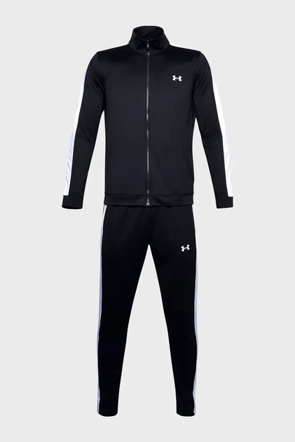 Чоловічий чорний спортивний костюм (кофта, штани) UA EMEA Track Under Armour XXL 1357139-001 - зображення 5