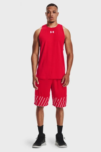 Майка чоловіча UA BASELINE COTTON TANK Under Armour S 1361901-600 - Фото 3 Майка чоловіча UA BASELINE COTTON TANK Under Armour S 1361901-600 - зображення 3