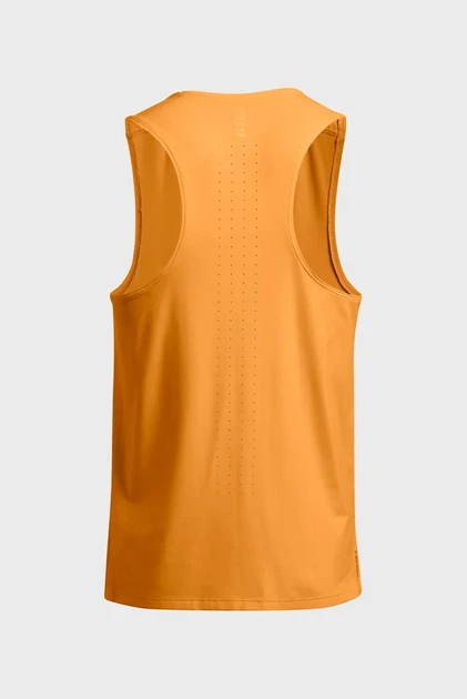 Чоловіча помаранчева майка UA LAUNCH ELITE SINGLET Under Armour S 1382608-803 - зображення 5