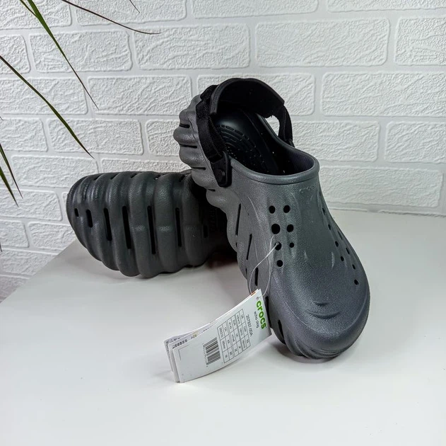 Сабо Crocs Echo Clog slate grey m8\w10 41-42 арт.207937_ODA - Фото 4 Сабо Crocs Echo Clog slate grey m8\w10 41-42 арт.207937_ODA - зображення 4
