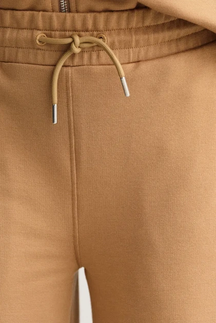 Жіночі бежеві спортивні штани FLARED Gant XXS 4203914 - изображение 4