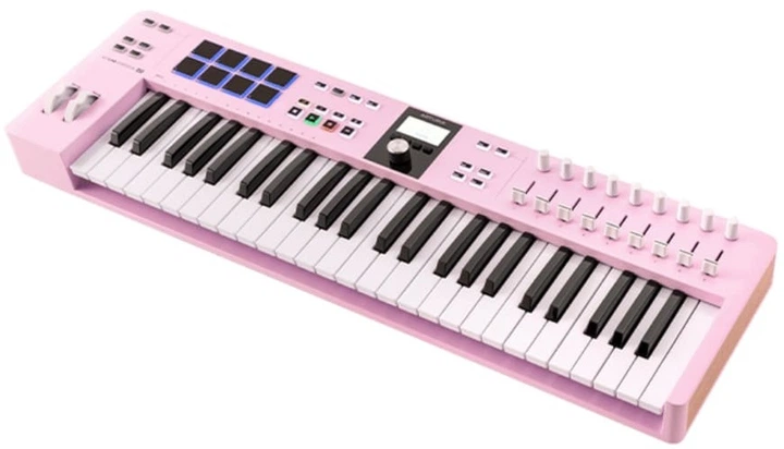MIDI-клавіатура Arturia KeyLab Essential 49 Mk3 Rose - зображення 3