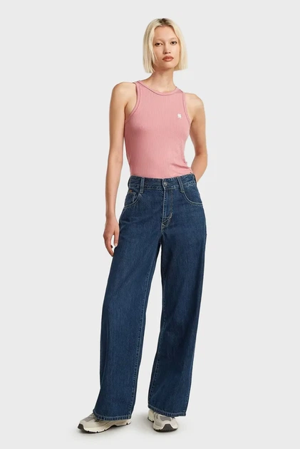 Жіночі темно-сині джинси Skater High Loose Wmn G-Star 25-32 D25286,D536 - Фото 4 Жіночі темно-сині джинси Skater High Loose Wmn G-Star 25-32 D25286,D536 - изображение 4