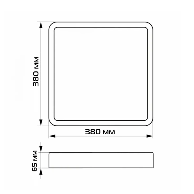 Светодиодный светильник с пультом ETRON Smart MODERN 1-ESP-2007 48W black&white IP20 - Фото 4 Светодиодный светильник с пультом ETRON Smart MODERN 1-ESP-2007 48W black&white IP20 - изображение 4