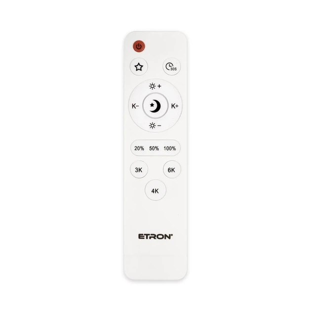 Светодиодный светильник Smart MODERN 1-ESP-2053 72W Black&White IP20 ETRON - изображение 5