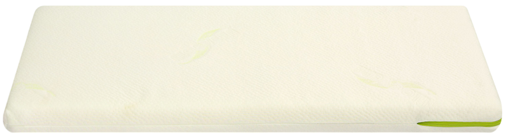 Materac Sensillo Kokos-pianka Aloe Vera 90×40x7 cm (5908310399584) - obraz 3