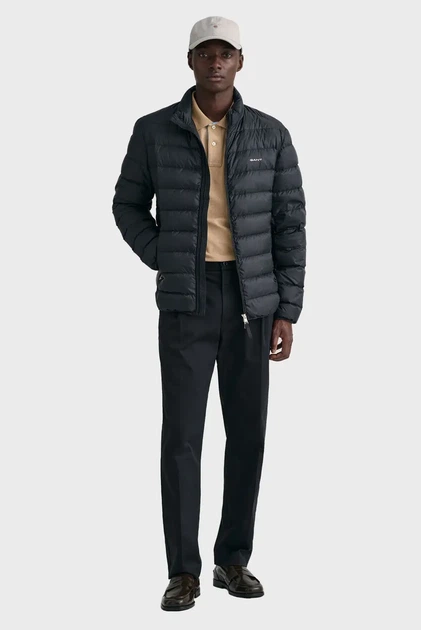 Чоловічий чорний пуховик LIGHT DOWN JACKET Gant XXL 7006298 - изображение 2