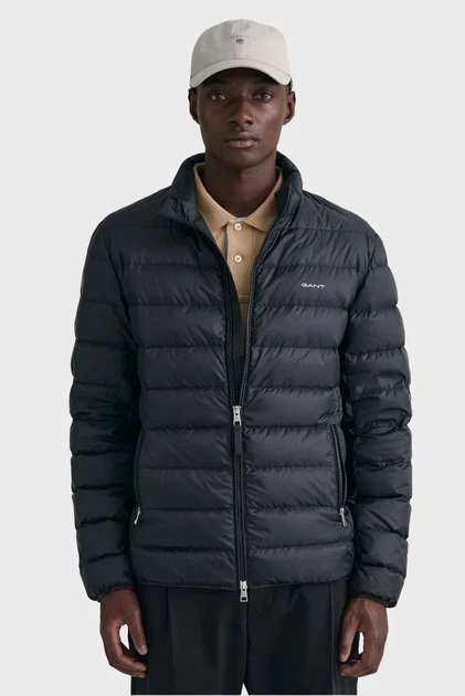 Чоловічий чорний пуховик LIGHT DOWN JACKET Gant XXL 7006298 - изображение 3
