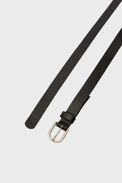 Чоловічий чорний шкіряний ремінь Thin G-Star 90 D25393,D981 - Фото 4 Чоловічий чорний шкіряний ремінь Thin G-Star 90 D25393,D981 - изображение 4