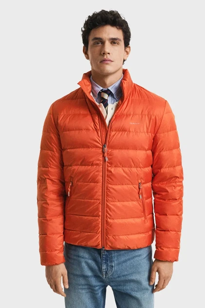 Чоловічий помаранчевий пуховик LIGHT DOWN Gant L 7006526 - изображение 7