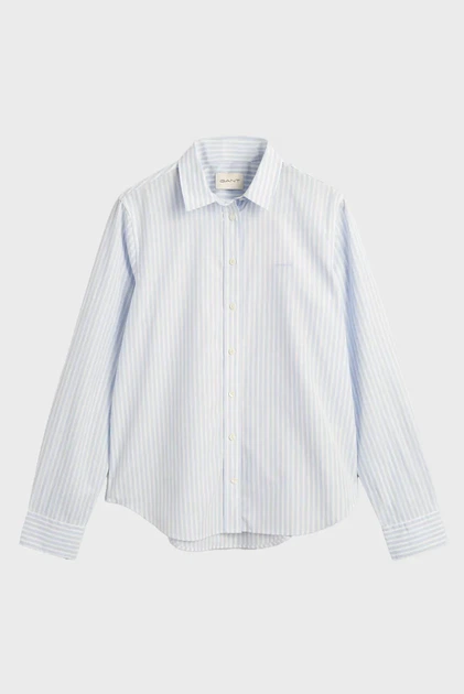 Жіноча сорочка у смужку REG CLASSIC POPLIN STRIPED Gant 38 4300214 - зображення 9