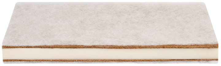 Materac Sensillo Kokos-pianka-kokos Aloe vera 90×40x8 cm (5908310399591) - obraz 3