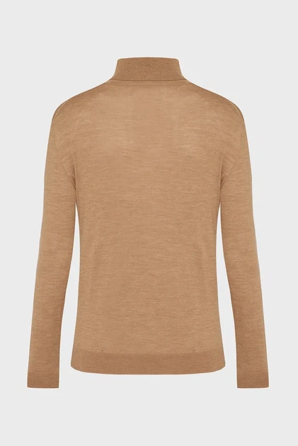 Чоловічий коричневий вовняний гольф EXTRAFINE MERINO WOOL TURTLENECK Gant XXXL 8050207 - изображение 6