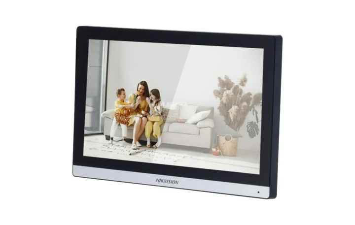 IP-відеодомофон Hikvision DS-KH6350-WТE1 7'' Wi-Fi SIP PoE, Black - зображення 2